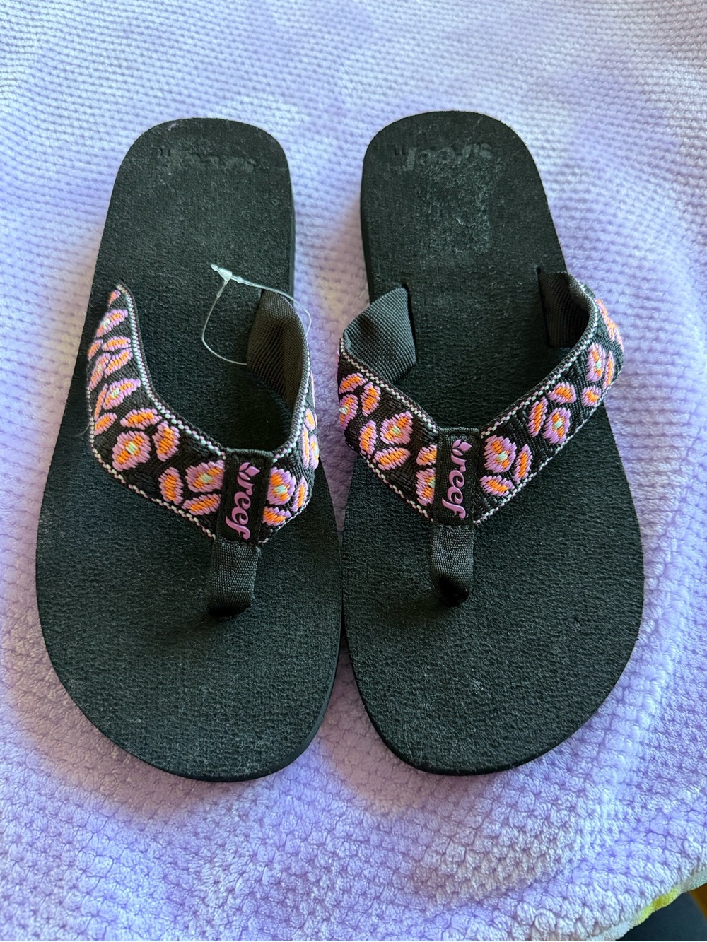Reef Black Sandals size 11 NWOT